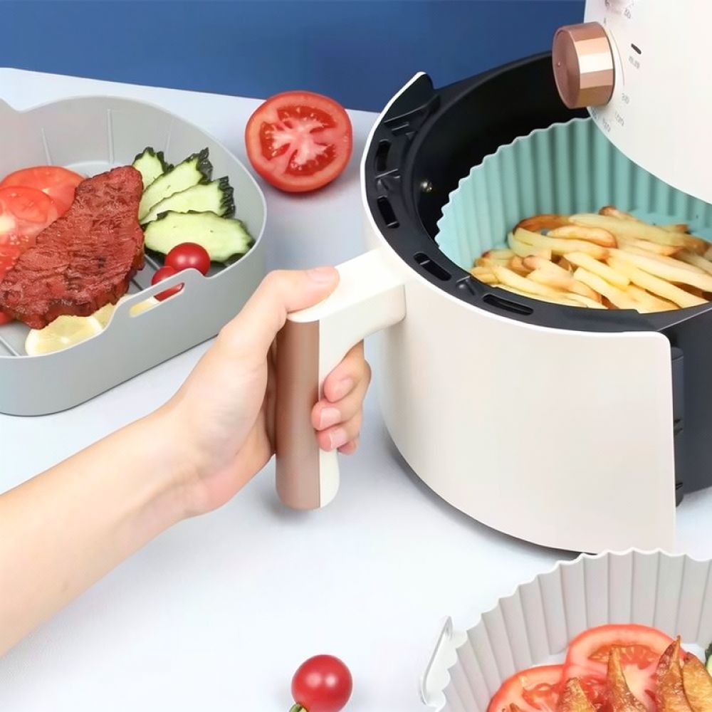 Многоразовая квадратная силико – обзор и цена Air Fryer Silicone Pot Liner