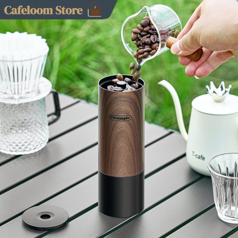 Viesimple – портативная электр – обзор и цена Coffee Bean Grinder Electric